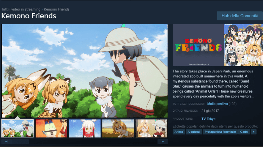 Kemono Friends on Steam