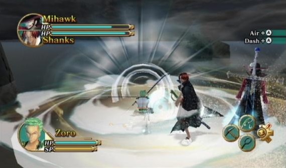 One Piece Unlimited Cruise 2 Awakening Of A Hero WII boss battle bonanza.jpg