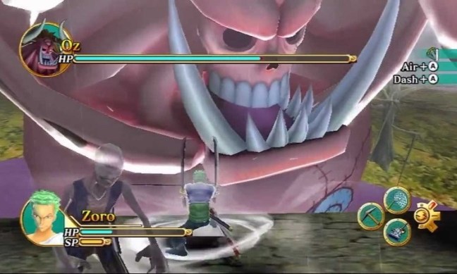 One Piece Unlimited Cruise 2 Awakening Of A Hero WII Odr boss battle.jpg