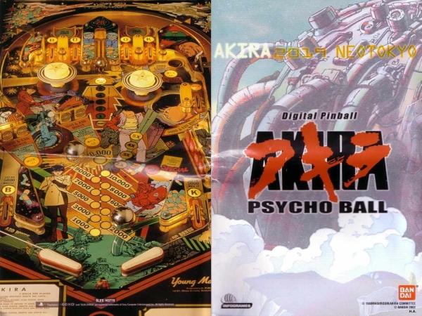 Akira Psycho Ball PS2 [REVIEW] | Capsules Multiball Run – Wise Cafe ...