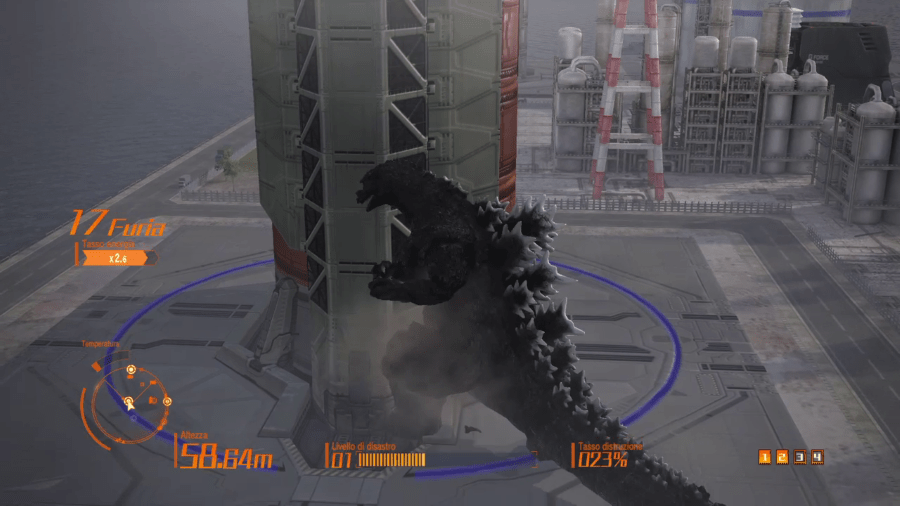 Godzilla PS4 the generator is approaching Godzilla.png