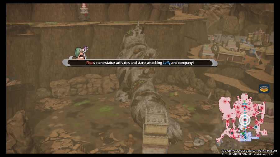 One Piece Pirate Warriors 4 PS4 birdcage approaches