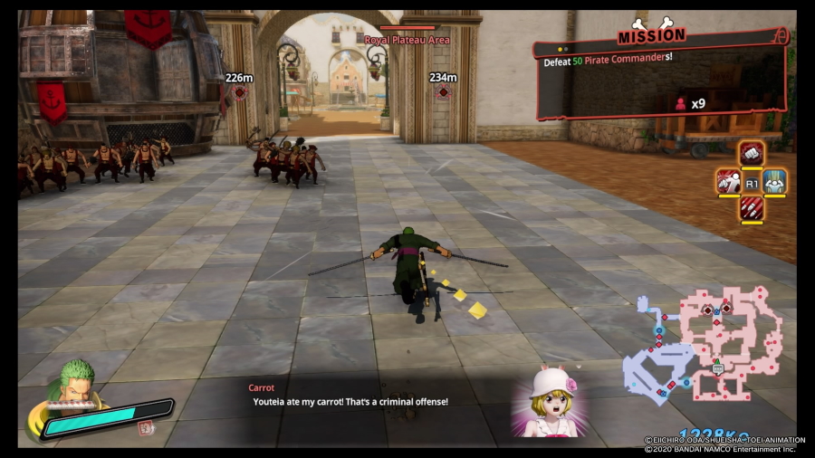 One Piece Pirate Warriors 4 PS4 mink police.jpg