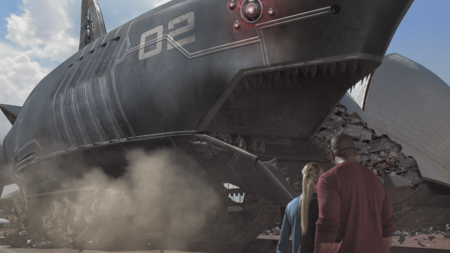 Mega Shark VS Mecha Shark 2012 the shark terminators