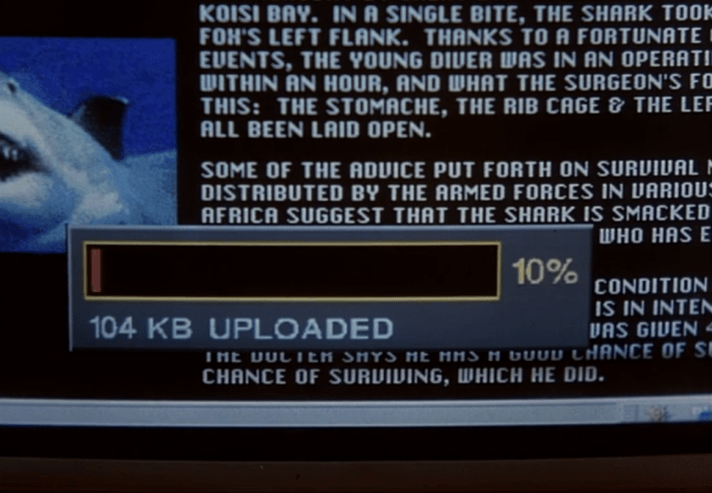 Shark Attack 1999 dial up sharks