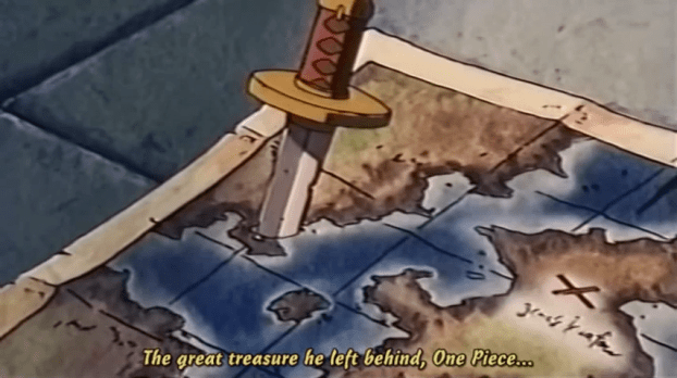 One Piece Defeat The Pirate Ganzack 1998 wan pisu