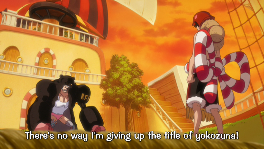 One Piece Film Gold Episode 0 OVA 2016 yokozuna